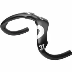 3T - Scatto Ltd Track Styr -Tilbud Cykler Butik 3T Scatto Ltd Track Handlebar Drop Handlebars Black Silver 3T3003AIBG38H35 3
