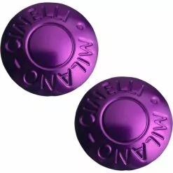 Cinelli - Milano Road Handlebar End Plugs -Tilbud Cykler Butik Cinelli Milano Road Handlebar End Plugs Bar Ends Purple CNA55P