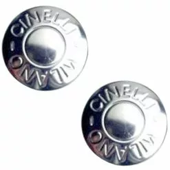 Cinelli - Milano Road Handlebar End Plugs -Tilbud Cykler Butik Cinelli Milano Road Handlebar End Plugs Bar Ends Silver CNA55