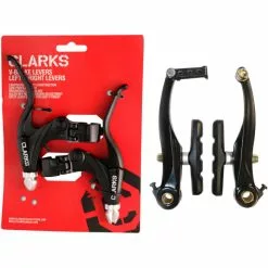 Clarks V-Brake Calipers + Levers Set -Tilbud Cykler Butik Clarks V Brake Calipers Levers Set Brake Levers Black NotSet CLK 370 960 CH 5 5