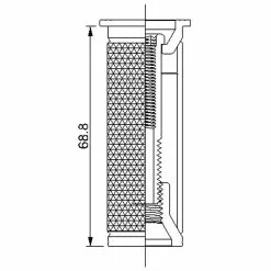 Deda Expander Bung 9 Deda Expander Bung -Tilbud Cykler Butik Deda Expander Bung Headsets Black Silver DZE1 3