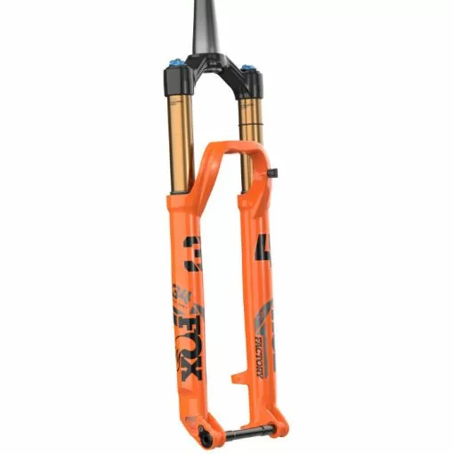 Fox Suspension 34 Float Factory SC Fit4 Fork (2021) -Tilbud Cykler Butik Fox Suspension 34 Float Factory SC Fit4 Fork 2021 Orange 01