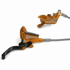 Hope Tech 3 E4 Disc Brake (Without Rotor) -Tilbud Cykler Butik Hope Tech 3 E4 Brake No Rotor Disc Brake Callipers Orange 2019 T3E4CBFL 0