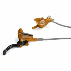 Hope Tech 3 X2 Brake - No Rotor 16 Hope Tech 3 X2 Brake - No Rotor -Tilbud Cykler Butik Hope Tech 3 X2 Brake No Rotor Disc Brake Callipers Orange 2019 T3X2CBFL