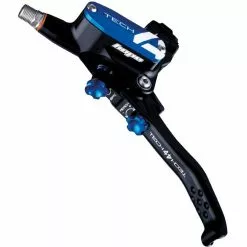 Hope Tech 4 V4 Brake - No Rotor -Tilbud Cykler Butik Hope Tech 4 V4 Brake No Rotor Disc Brake Callipers Black Blue T4V4BL 0