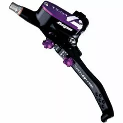 Hope Tech 4 X2 Brake - No Rotor -Tilbud Cykler Butik Hope Tech 4 X2 Brake No Rotor Disc Brake Callipers Black Purple T4X2PUL 0