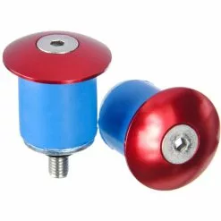 LifeLine Styrpropper (letmetal, Skrues I) -Tilbud Cykler Butik LifeLine Alloy Screw In Bar End Plugs Bar Ends Red NotSet 251500441
