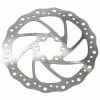 LifeLine Rustfri Skiverotor (et Stykke, 160 Mm) -Tilbud Cykler Butik LifeLine One Piece Stainless Disc Rotor 160mm Disc Brake Rotors LL DR 02 160