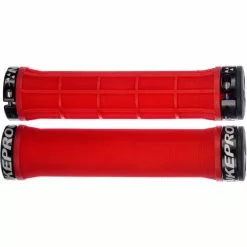 Nukeproof Neutron Half Waffle Lock On Greb -Tilbud Cykler Butik Nukeproof Neutron Half Waffle Lock On Grip Bar Grips Red NotSet 5056097003474 0