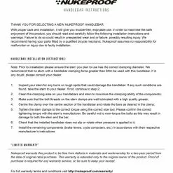 Nukeproof Sam Hill Series Riser-styr -Tilbud Cykler Butik Nukeproof Sam Hill Series Riser Riser Handlebars Black NotSet 5056097002071 3