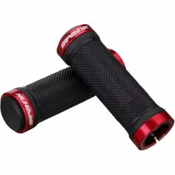 Spank Spoon Grom Greb - Barn -Tilbud Cykler Butik Spank Spoon Grom Kids Grips Internal Black Red NotSet E05001PBKV40SPK 0