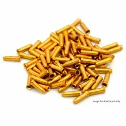 Transfil 10 Pack Cable End Crimp 7 Transfil 10 Pack Cable End Crimp -Tilbud Cykler Butik gold
