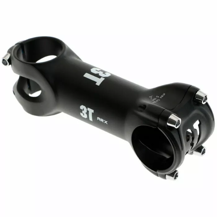 3T ARX Pro Stem:Black/White:80mm:6 Degrees 3 3T ARX Pro Stem:Black/White:80mm:6 Degrees