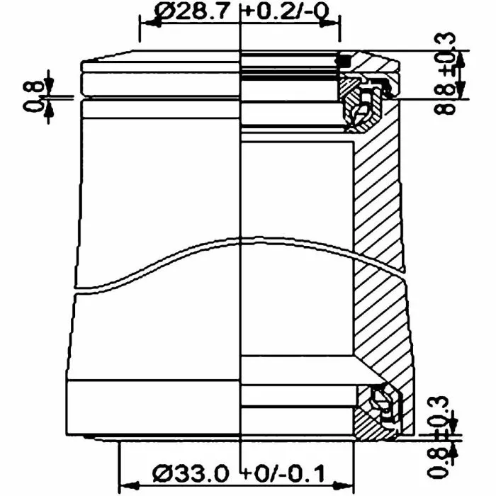 Deda In-4 Int Alloy Headset 4 Deda In-4 Int Alloy Headset - Billede 2