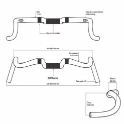 Deda Gera Handlebar -Tilbud Cykler Butik tech